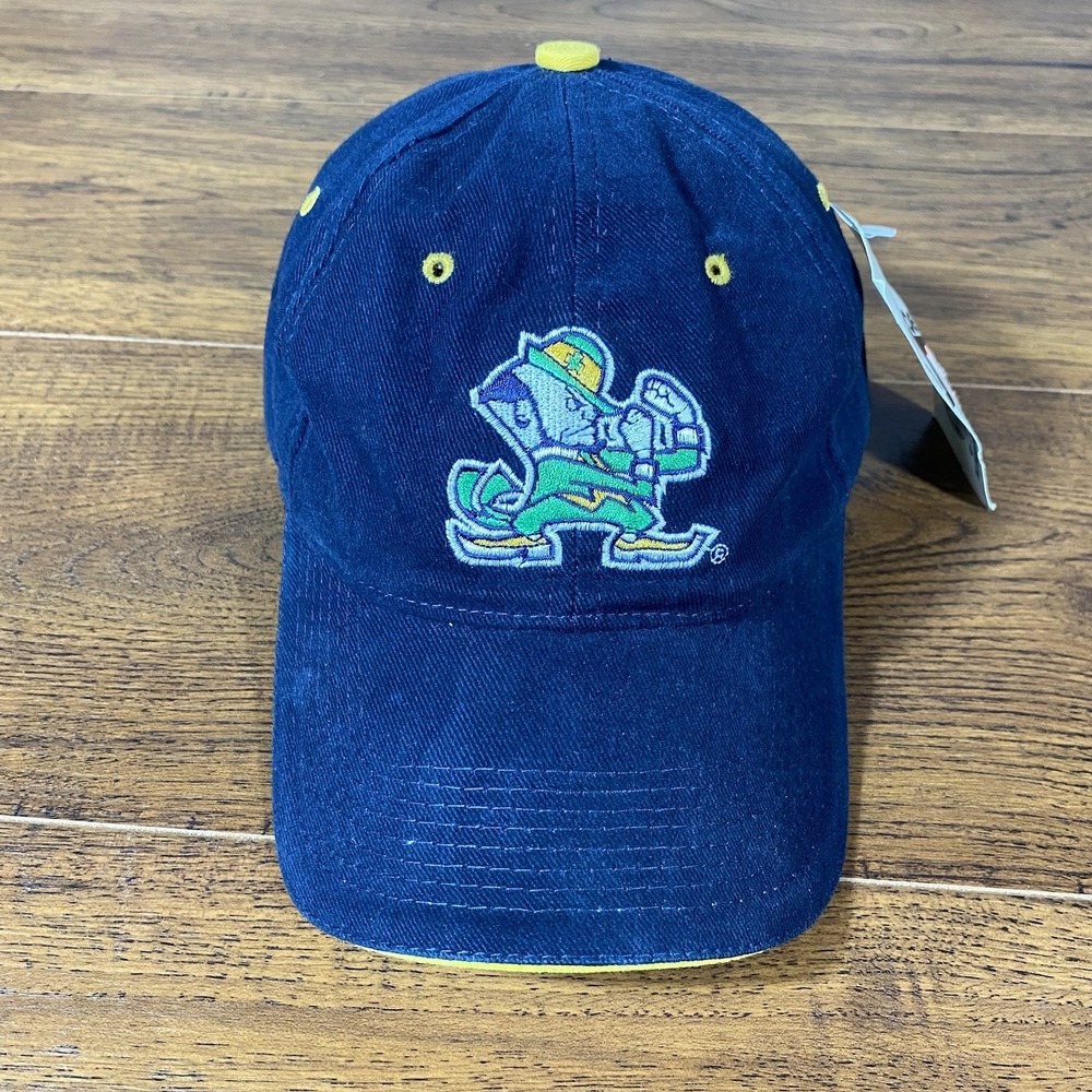 Vintage Notre Dame Fighting Irish Hat The Game Joes Sportswear Strapback Cap NWT
